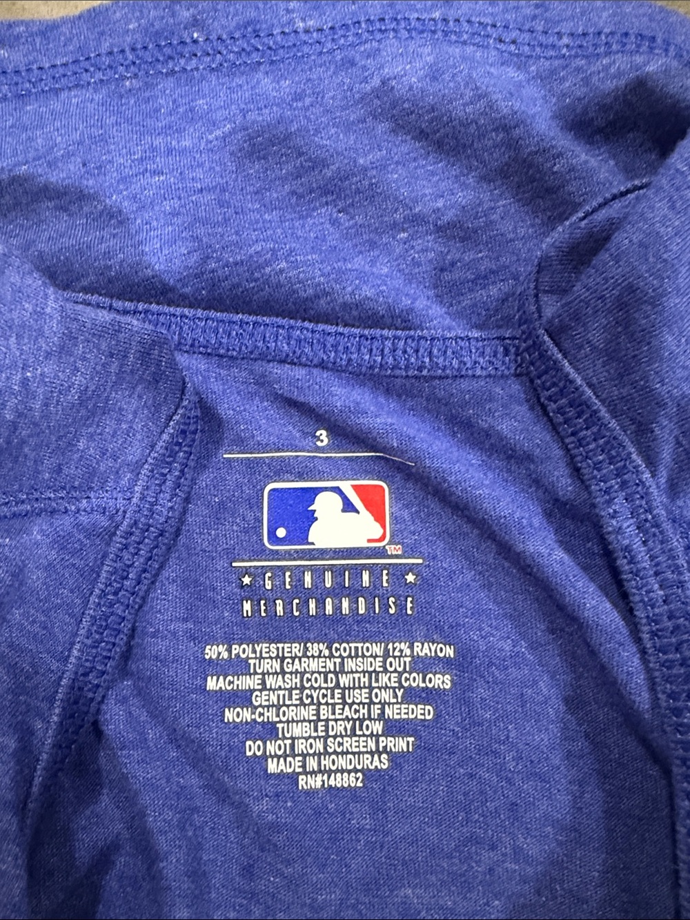 Blue Rangers Short Sleeve Graphic Tee by - Picture 3 of 3